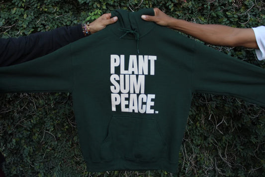 Plant Sum Peace Green Sweatshirt